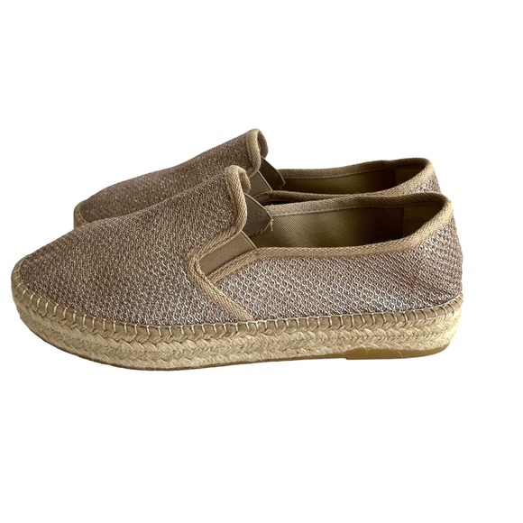 Toni Pons Shoes - New Toni Pons Fonda Platform Espadrille Sneaker In Platinum Fabric 10 / 41